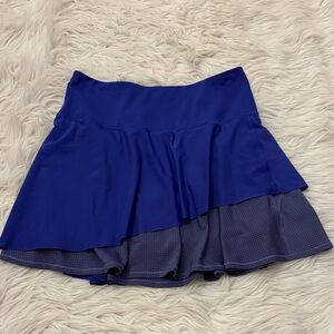 Athleta Royal Blue Layered Skort